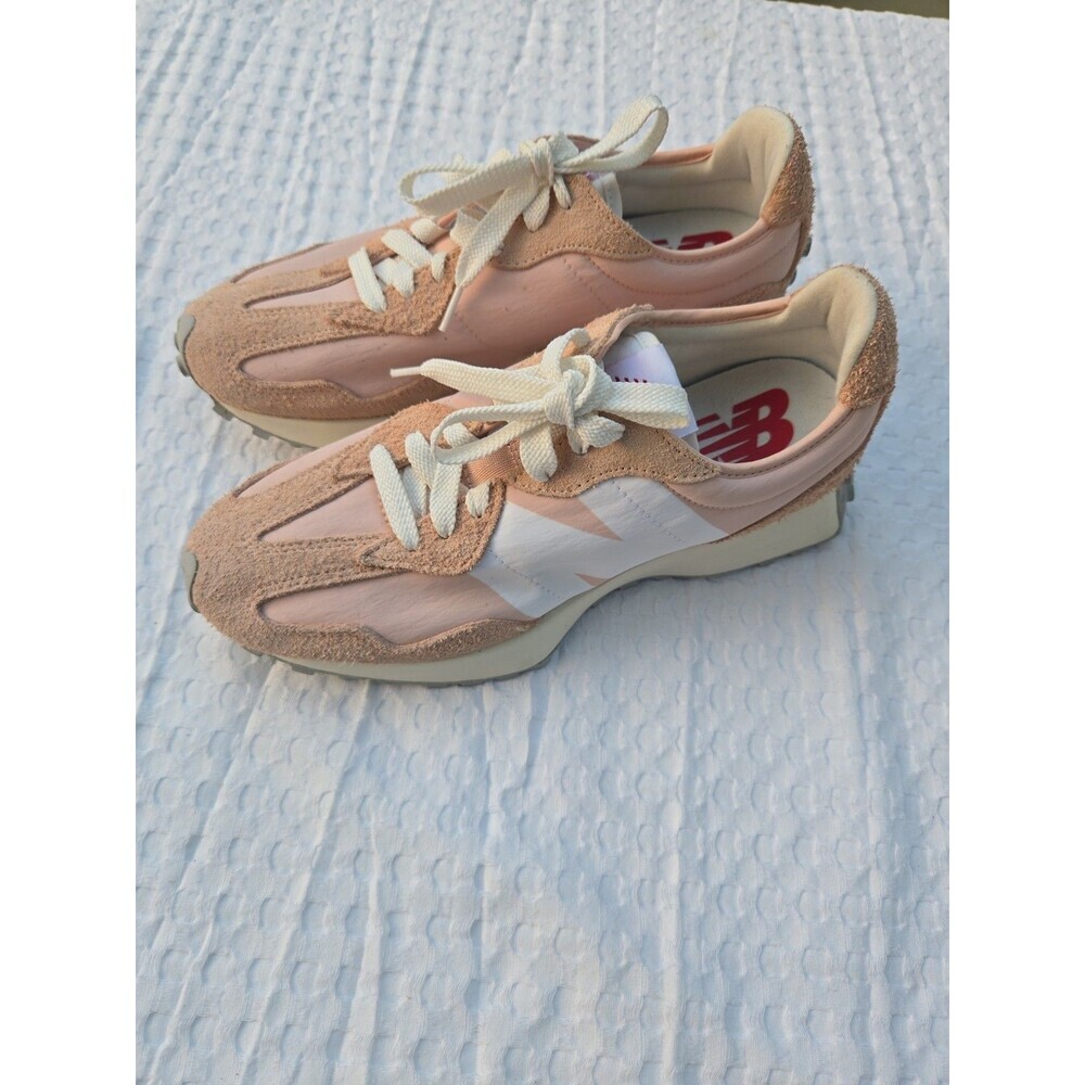New Balance 327 U327LN Pink Suede Sneakers Women's Sz 12 / Men's 10.5 Casual